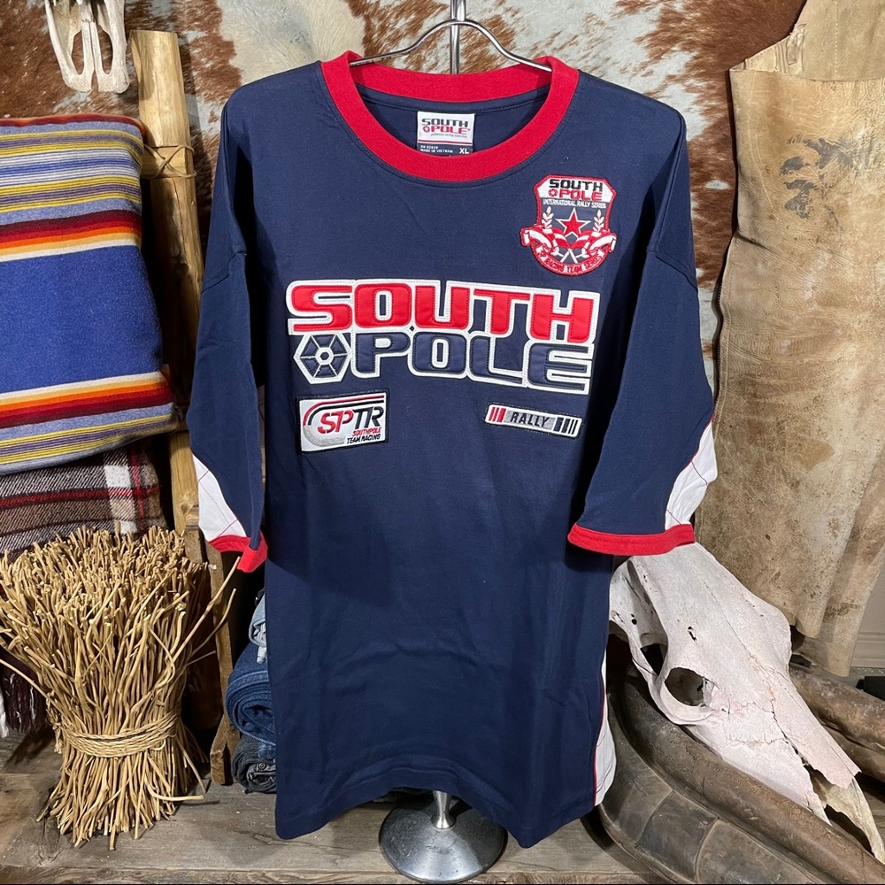 South Pole Men’s Racing Shirt Size XL NWT